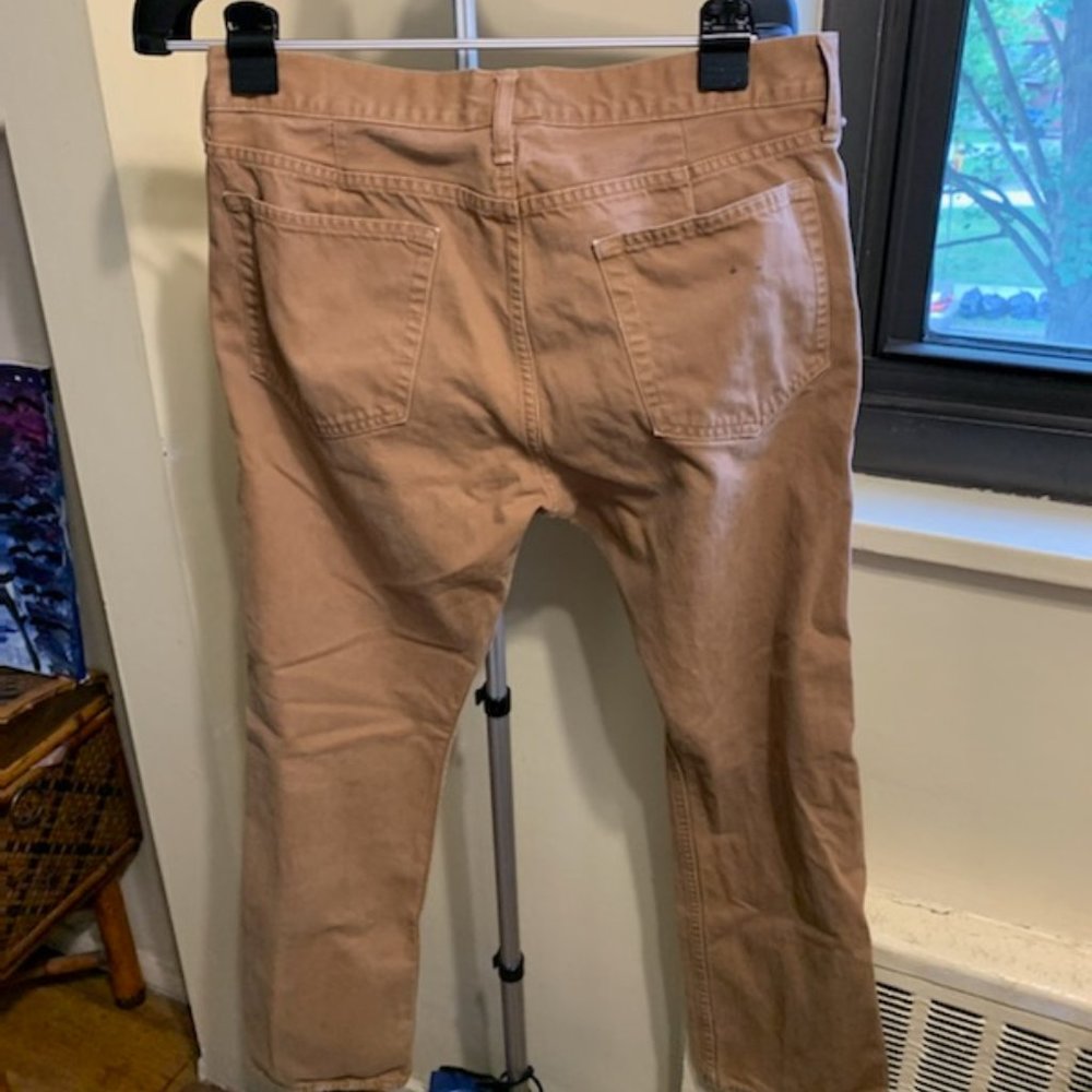 J Crew 770  tan jeans - Picture 4 of 8
